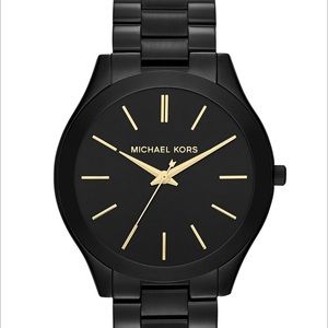 Michael Kors Black Stainless Steel Unisex Watch